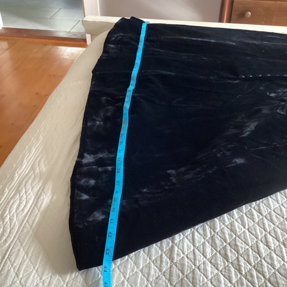 J. Peterman Co full length lined blk Velvet Opera embroidered coat NEW sz 4 Goth - Picture 3 of 16